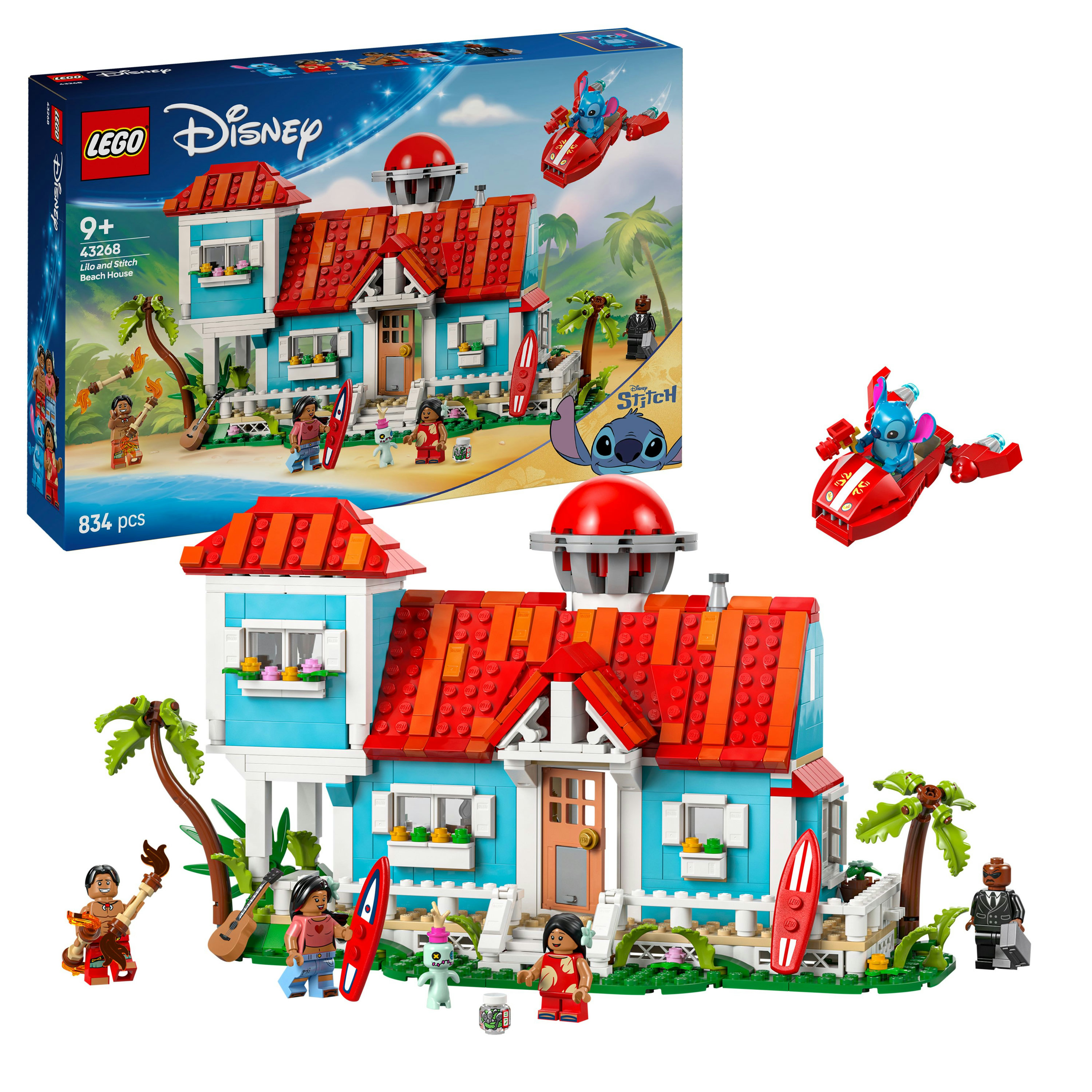 LEGO Disney Casa sulla spiaggia di Lilo e Stitch
