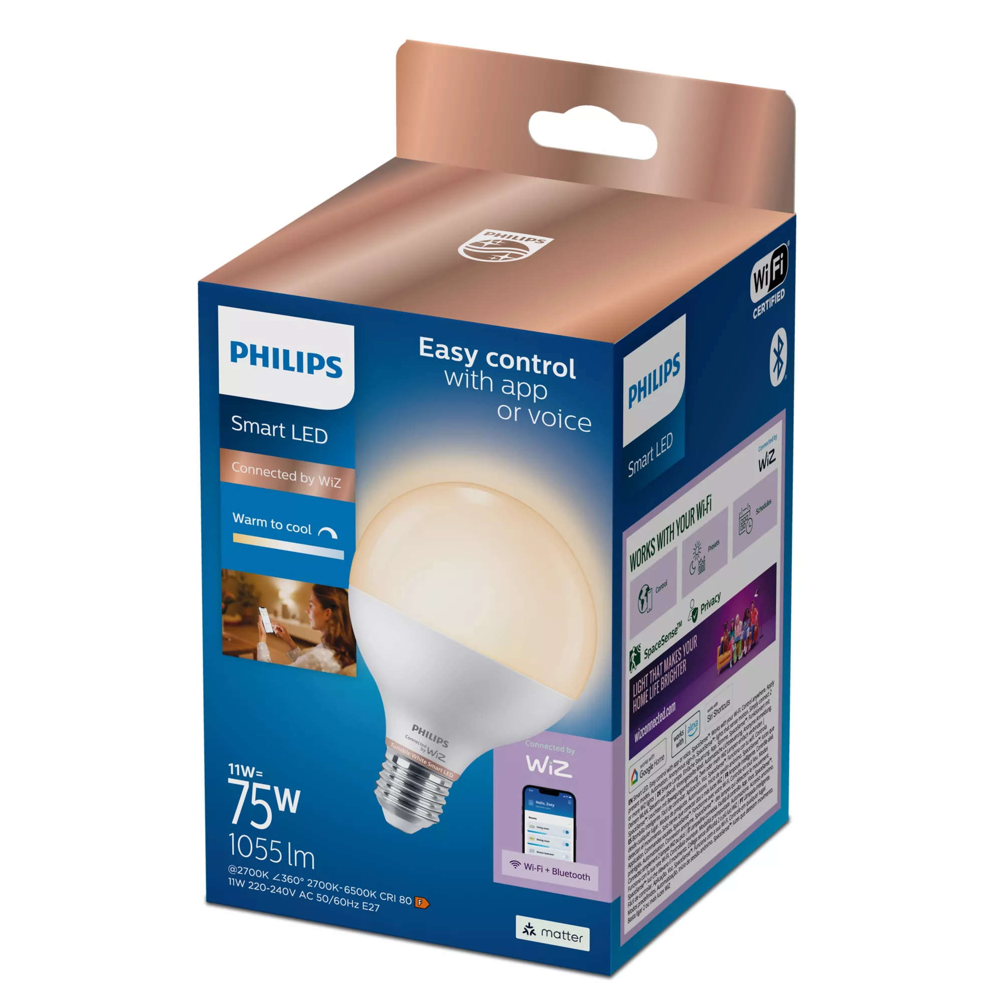 Philips Globo 75 W G95 E27