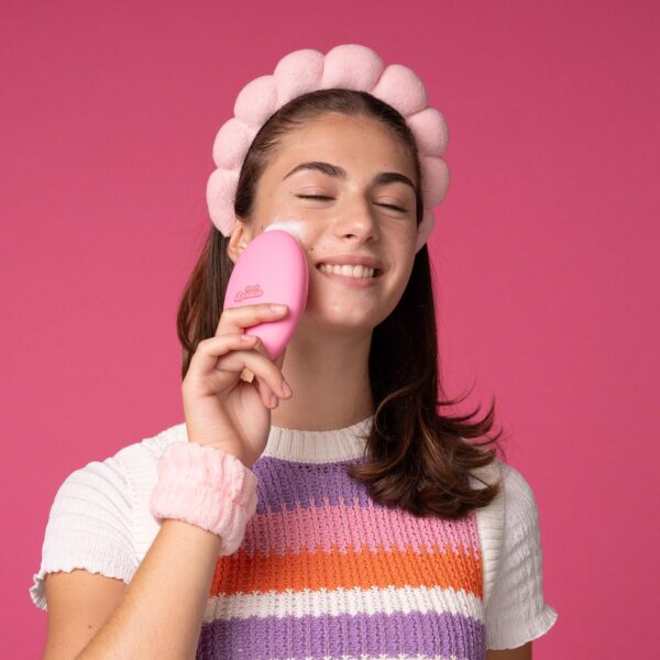 Nice - Beauty Routineschiuma E Lava Skincare Brush Viso Rosa