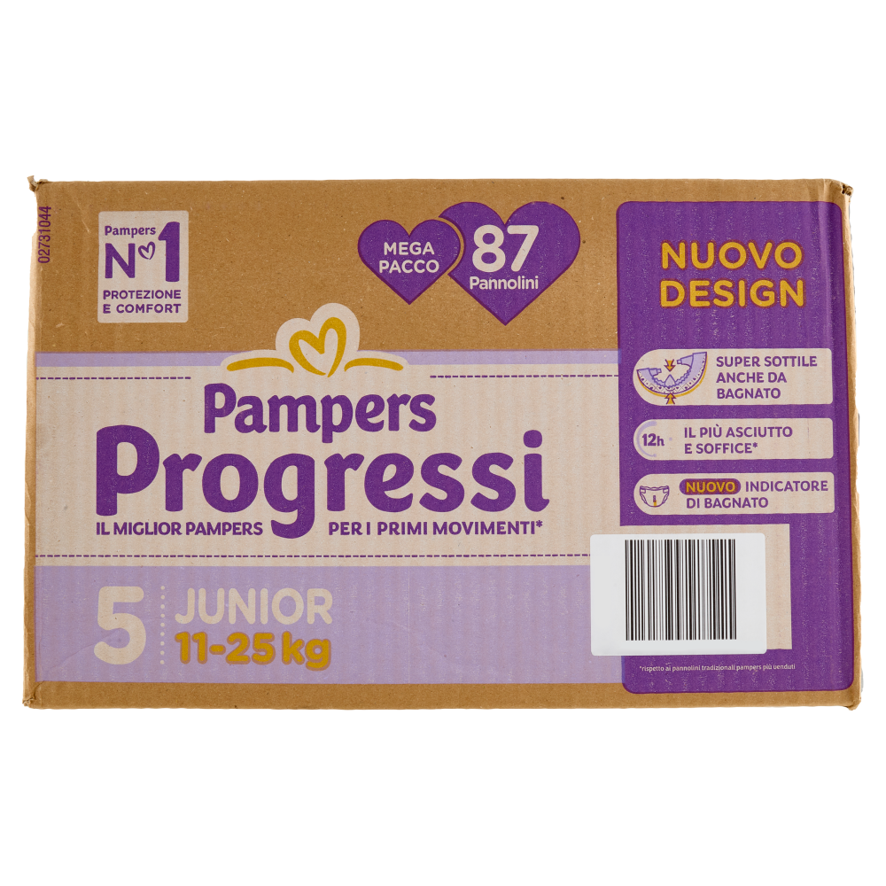 Pampers Progressi Junior 87 pz