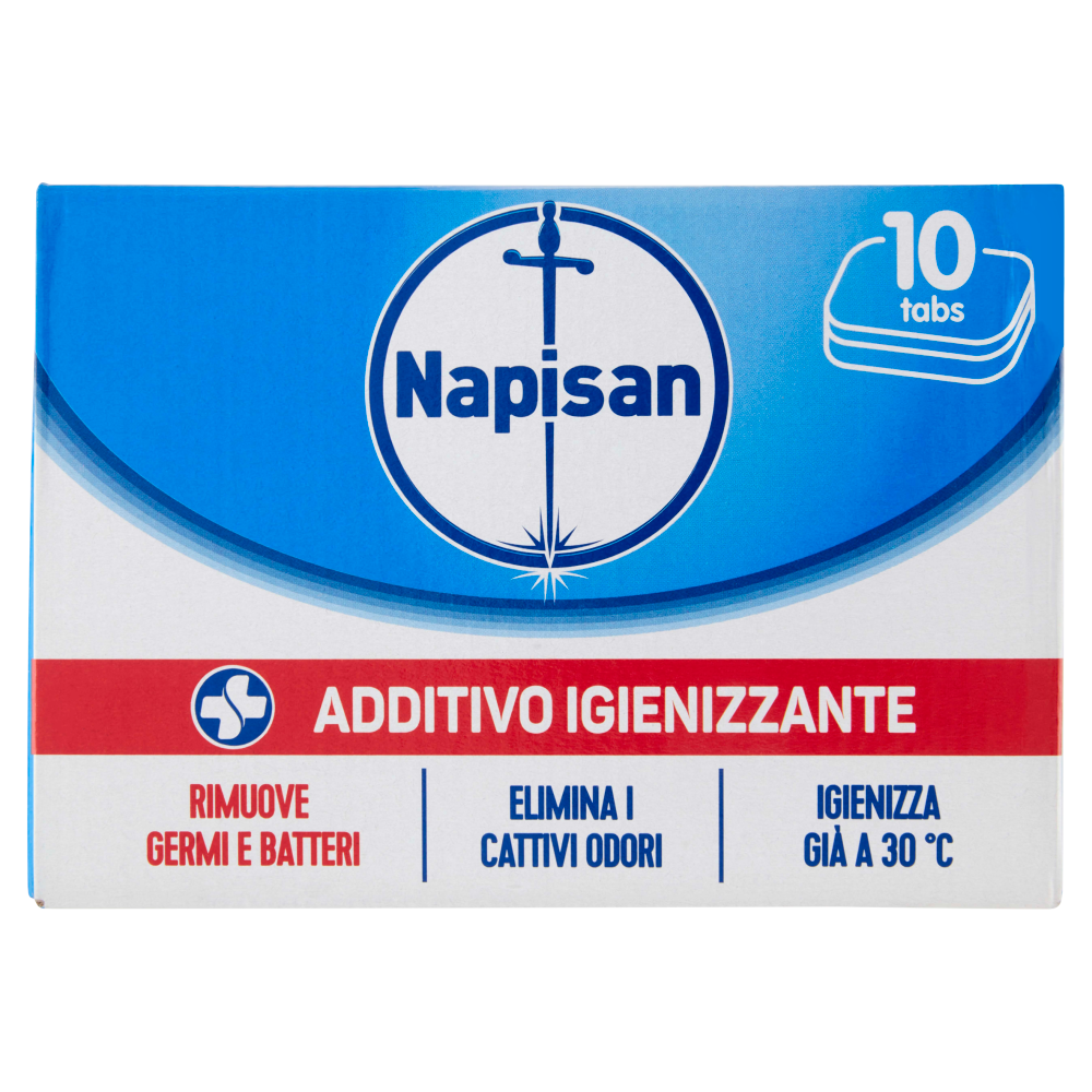 Napisan Additivo igienizzante lavatrice in pastiglie 10 pz 225 gr