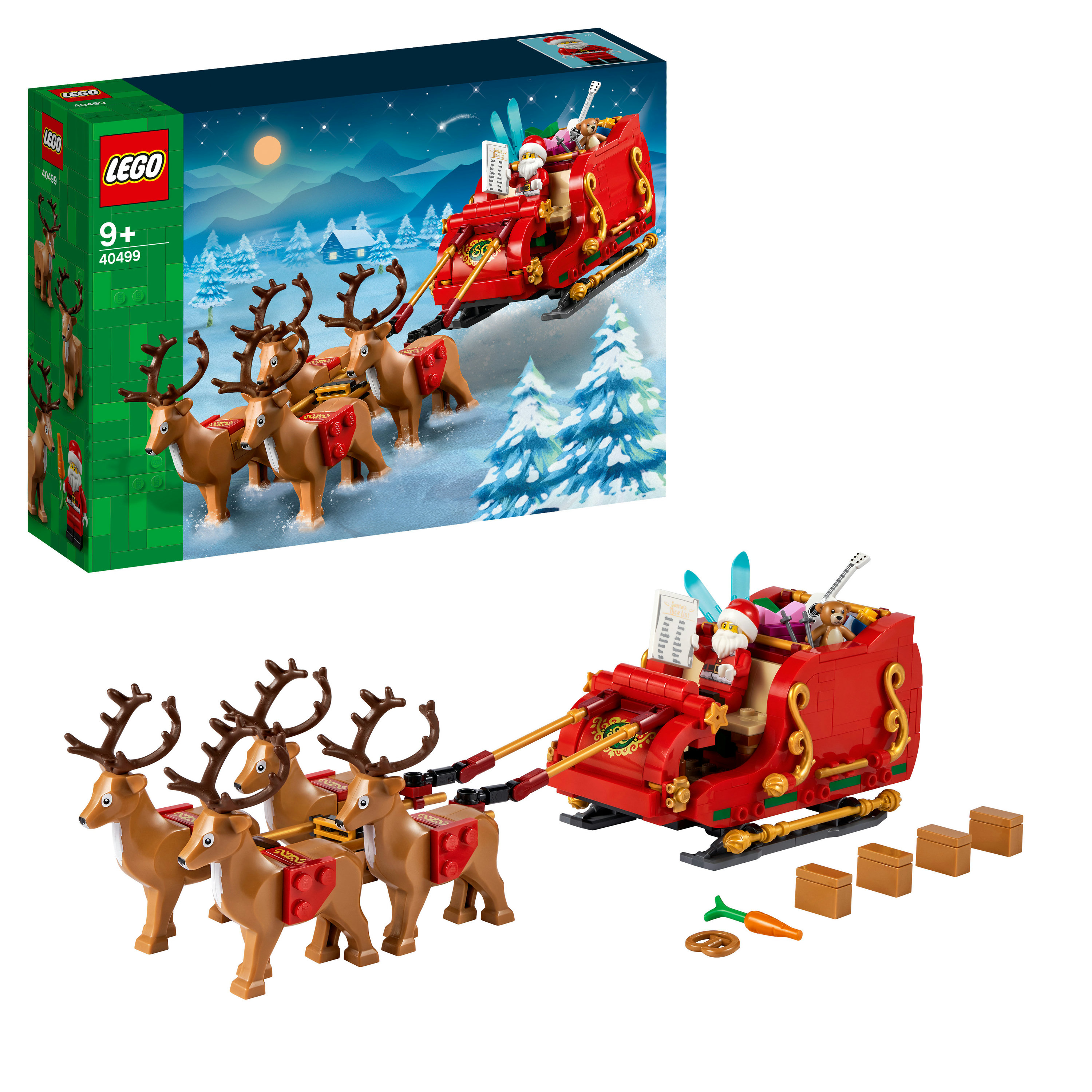 LEGO Iconic La slitta di babbo Natale