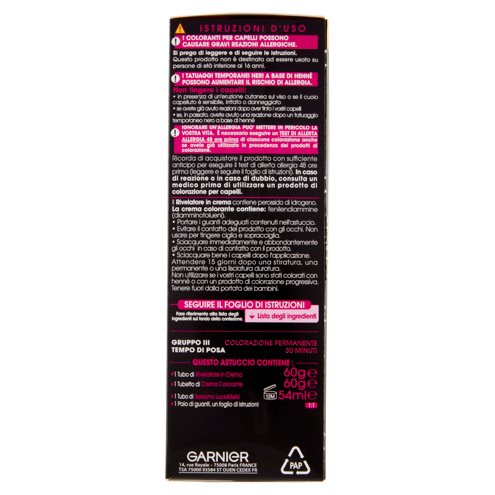 Garnier Olia Tinta Capelli, Senza Ammoniaca, Intense red 660