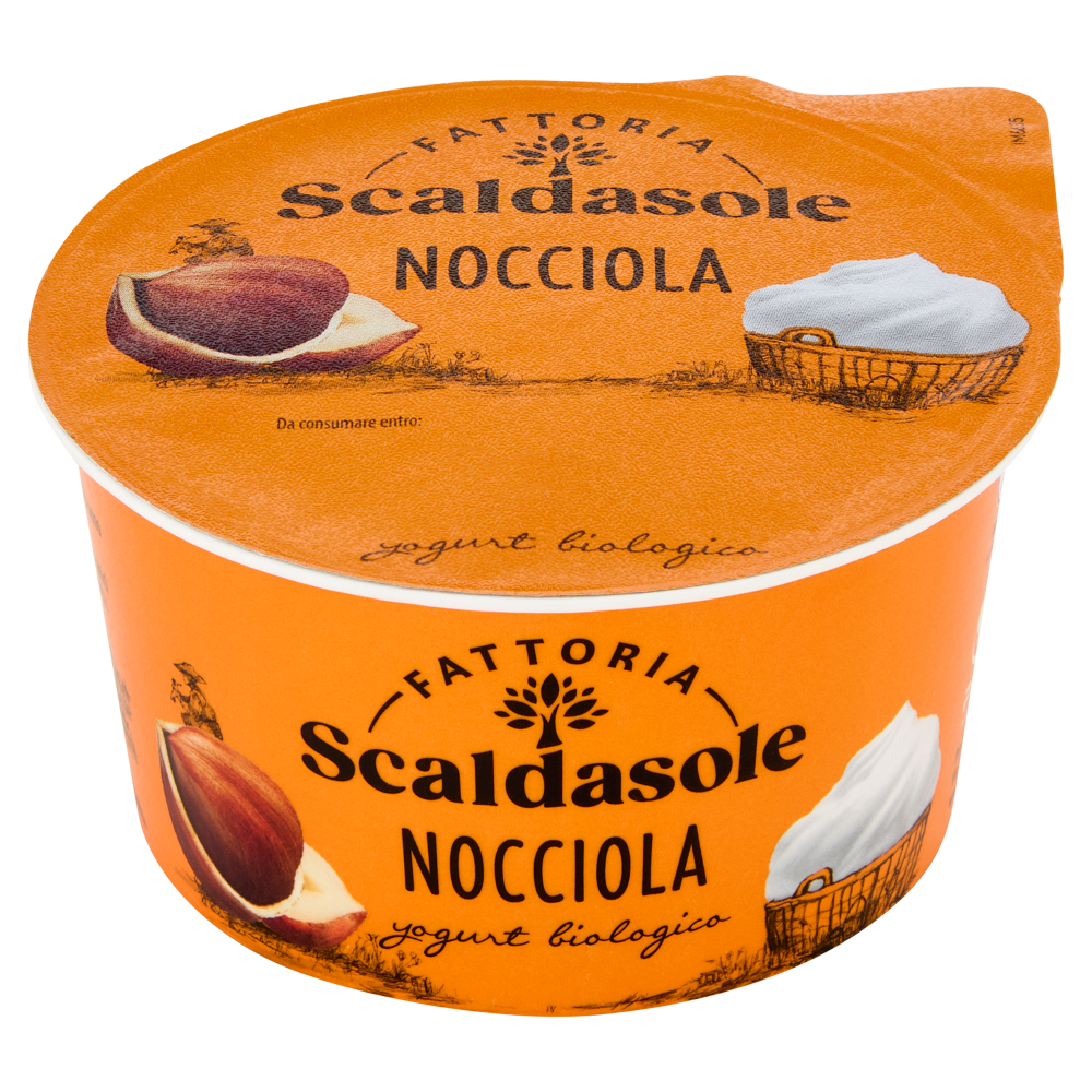 Fattoria Scaldasole Nocciola yogurt biologico 135 g