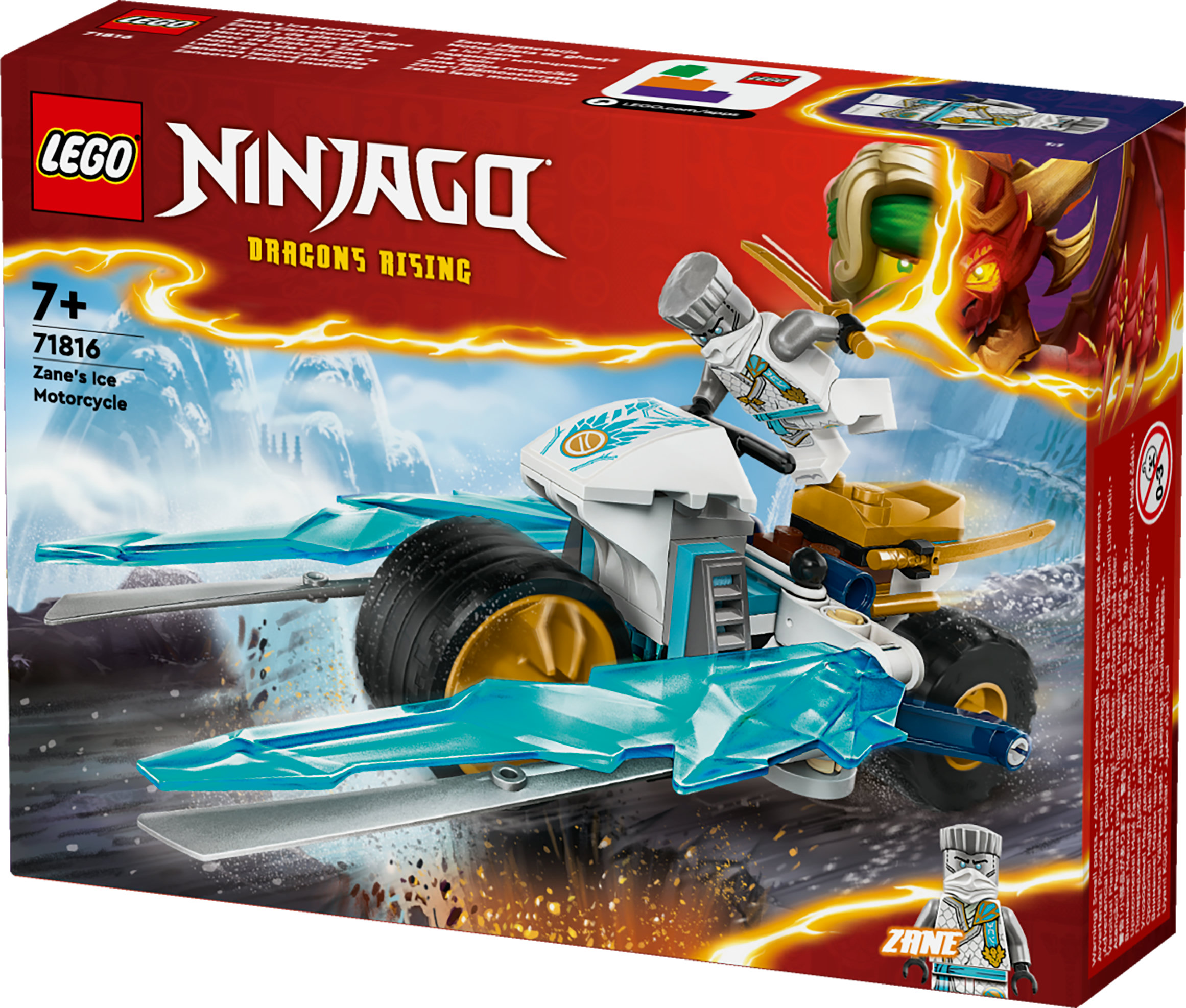 LEGO NINJAGO Moto di ghiaccio di Zane