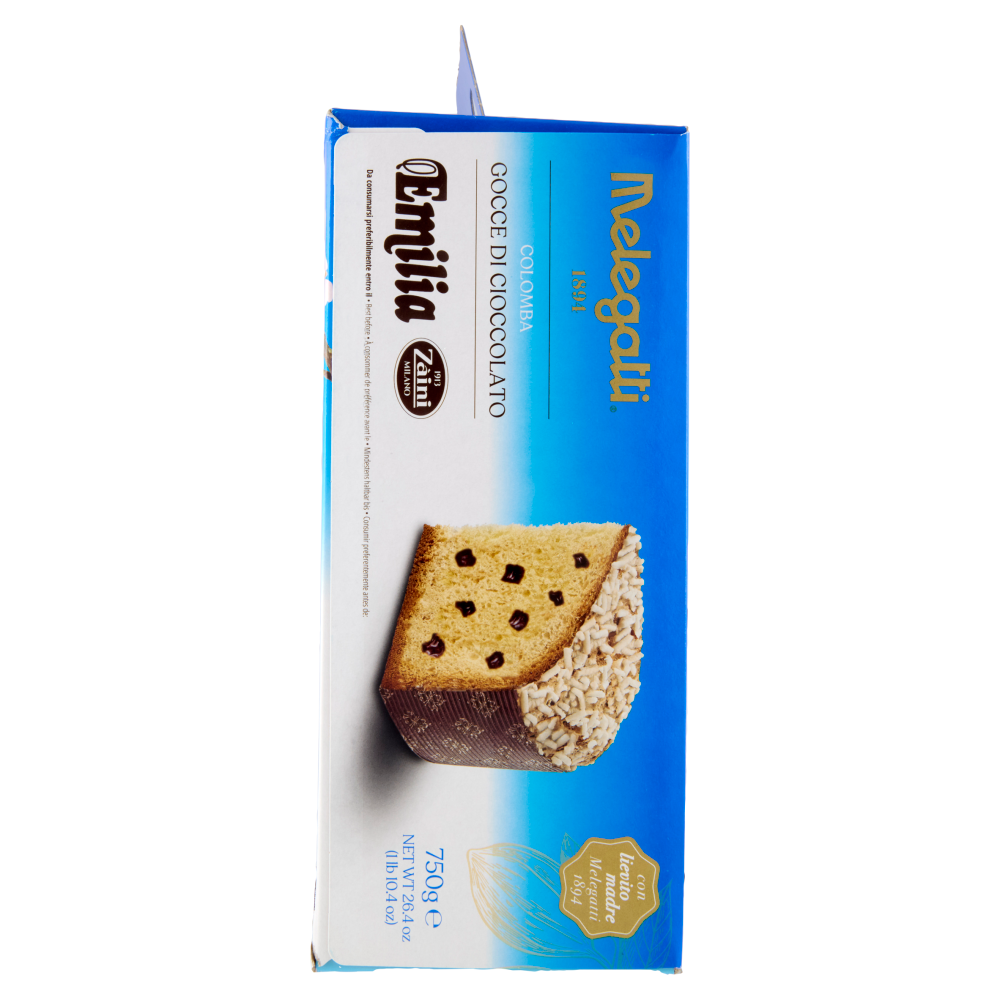 Melegatti 1894 Colomba Gocce di Cioccolato Emilia Zàini 750 g