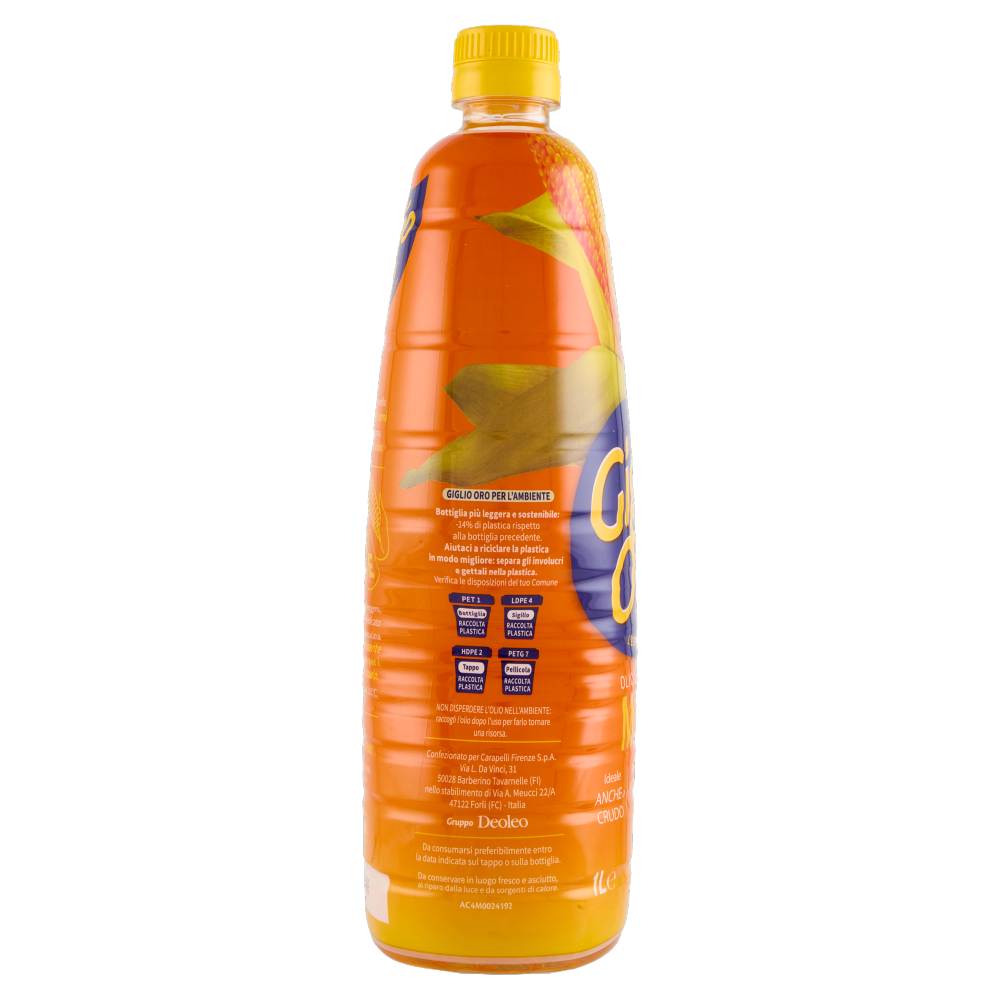 Giglio Oro Olio di Semi di Mais 1 L