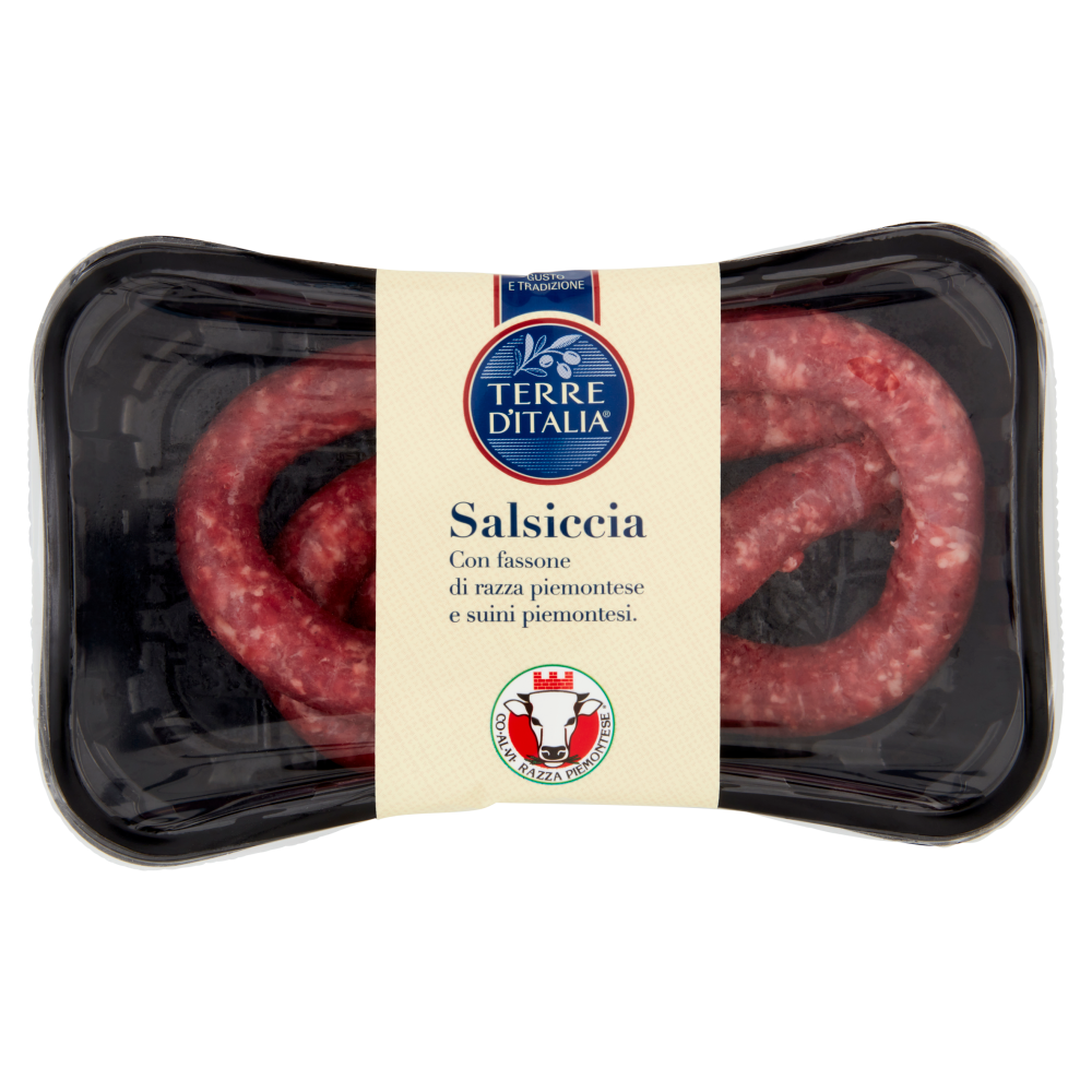 Terre d'Italia Salsiccia con Fassone di razza Piemontese