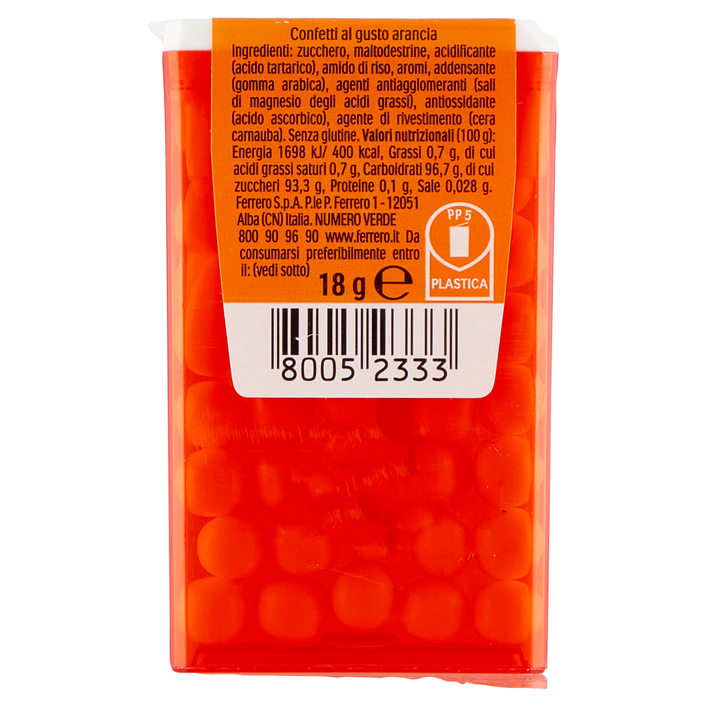 tic tac Orange 18 g