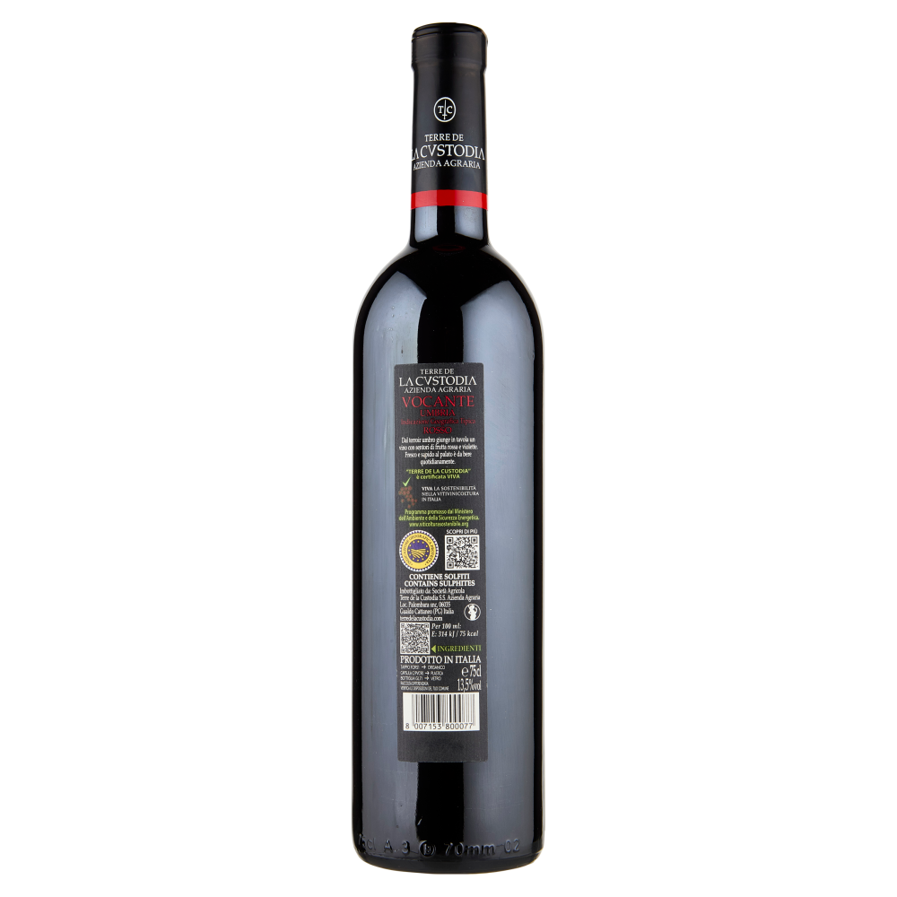 Terre de la Custodia Vocante Umbria IGT Rosso 75 cl