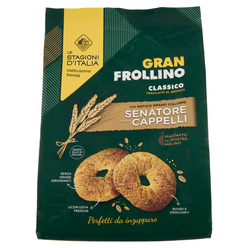 Le Stagioni d'Italia Gran Frollino Classico Senatore varietà Cappelli 430 g