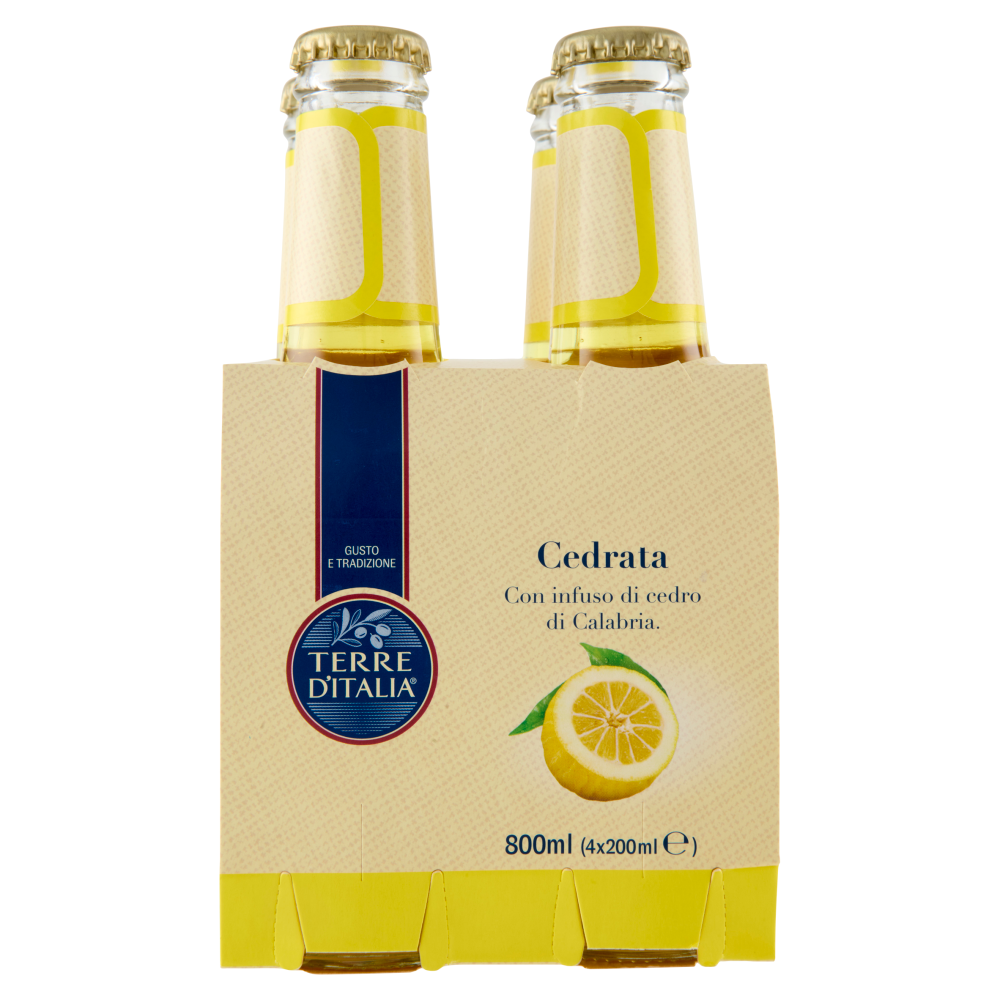 Terre d'Italia Cedrata 4 x 200 ml