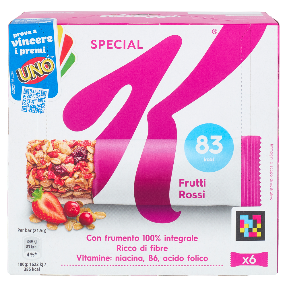 Kellogg's Special K Frutti Rossi 6 x 21,5 g