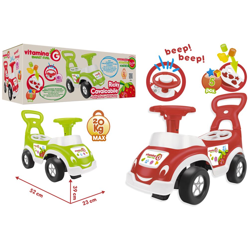 GLOBO 05561 giocattolo a dondolo e cavalcabile Auto da passeggio cavalcabile
