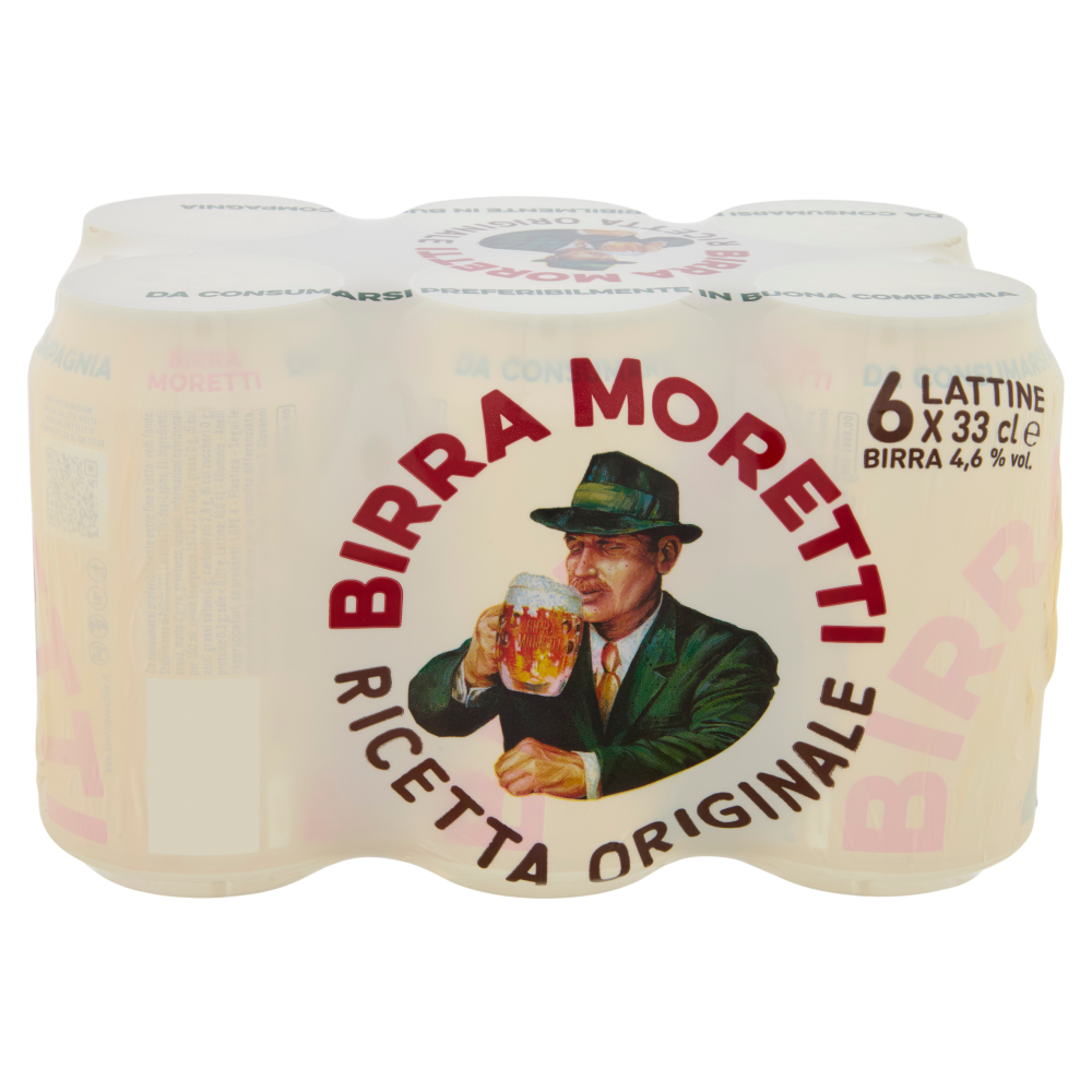 Birra Moretti Ricetta Originale 6 x 33 cl