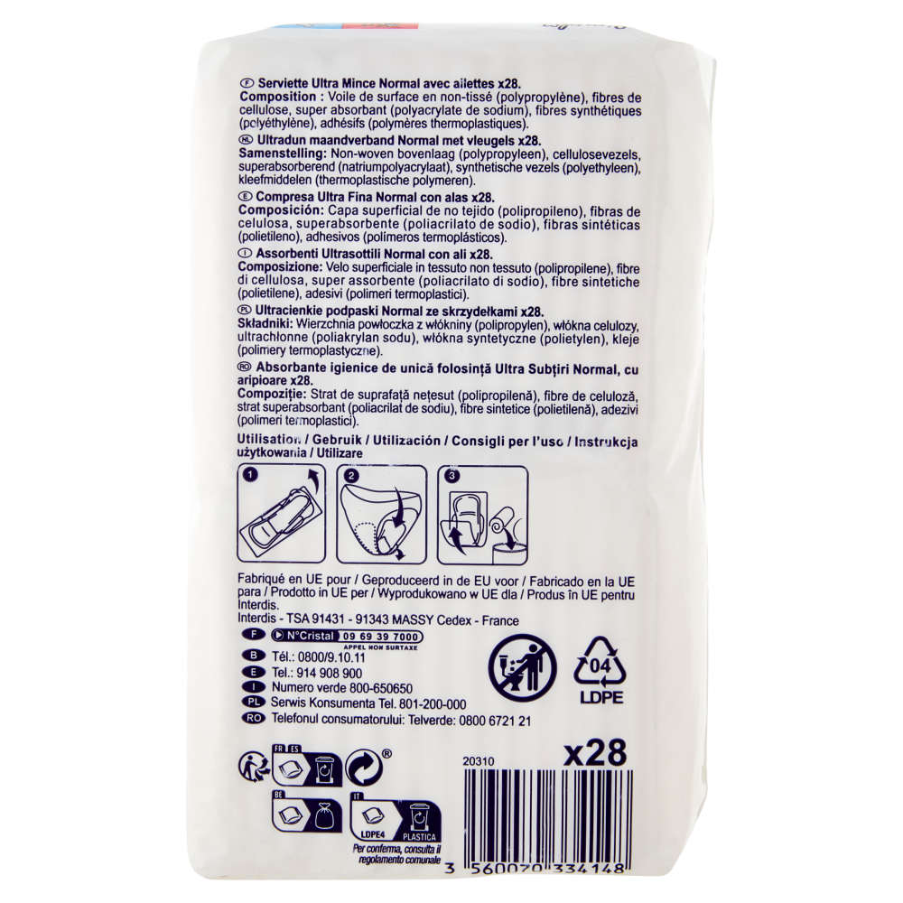 Simpl Choice Assorbenti Sottili Normal con ali 28 pz