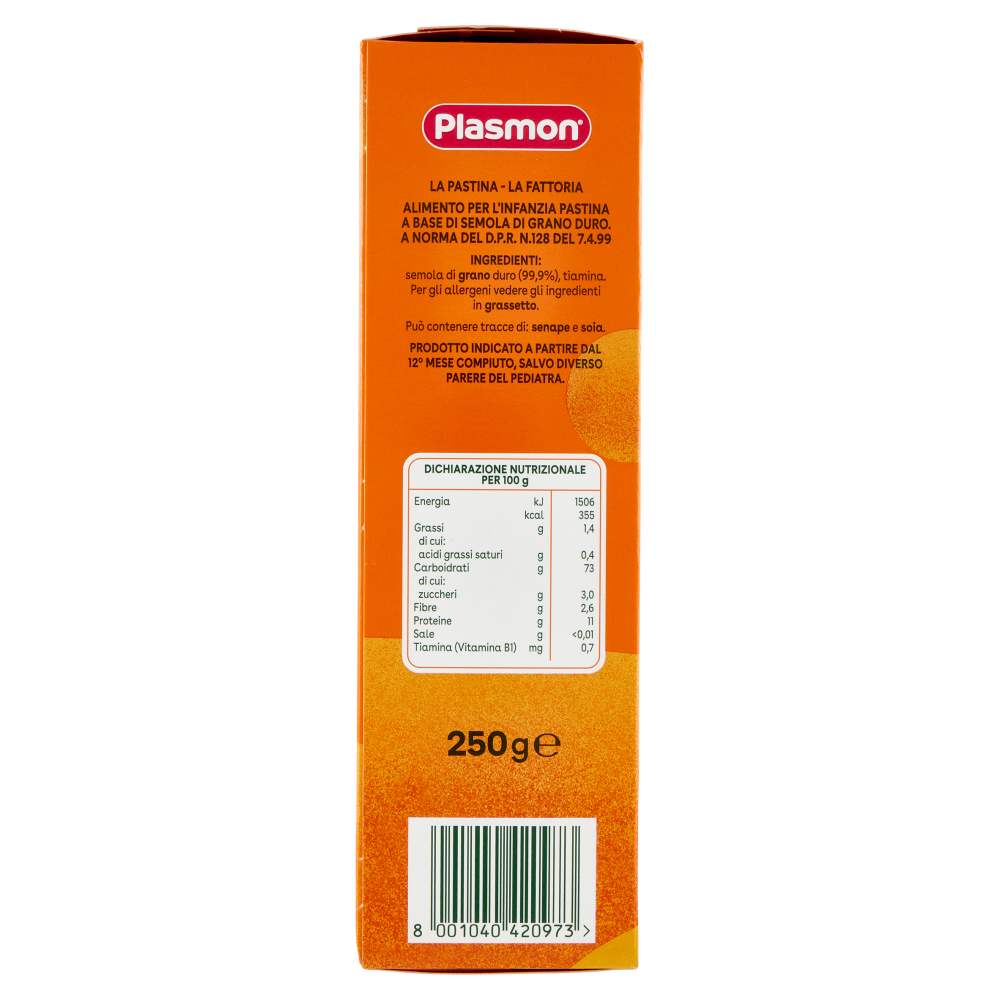 Plasmon la Fattoria Grano Duro 250 g