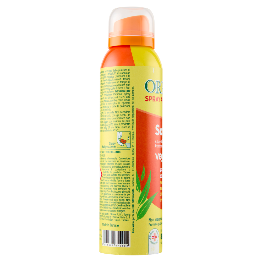 Orphea Spray Antipuntura Safari gegetale 100 ml