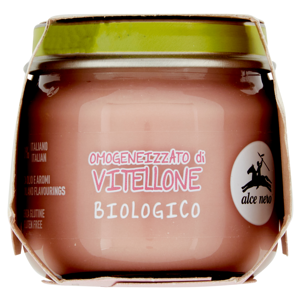 alce nero Omogeneizzato di Vitellone 2 x 80 g