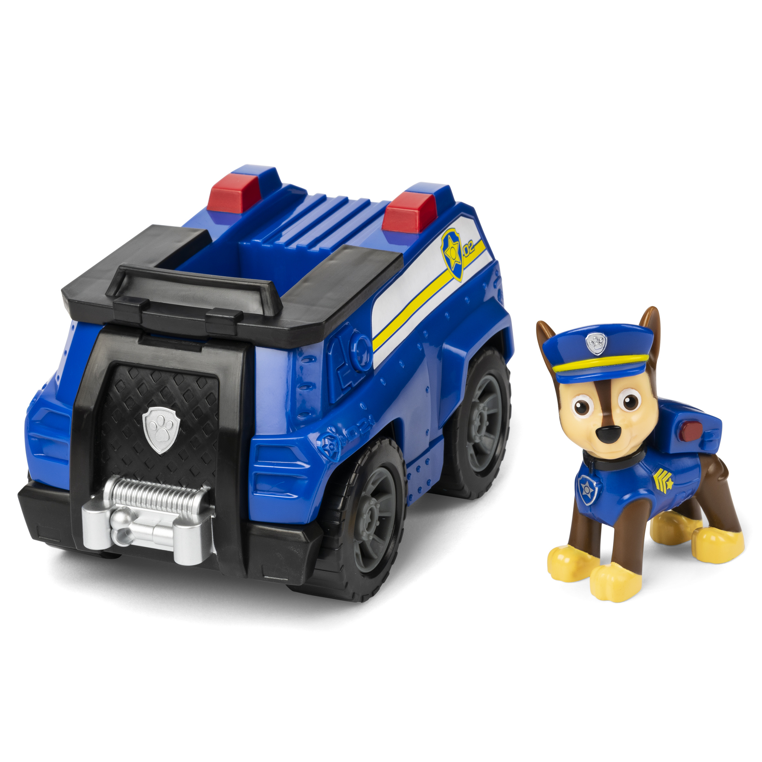 PAW Patrol , Veicolo Ruspa di Rubble, 1 Personaggio di Rubble Incluso, dai 3 Anni