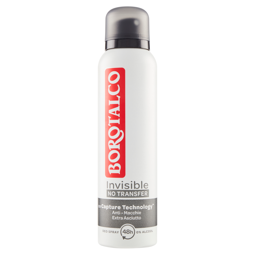 Borotalco Invisible No Transfer Deo Spray 150 ml