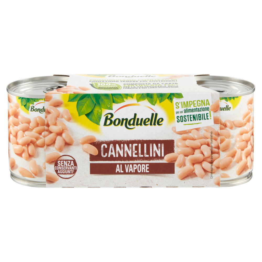 Bonduelle Cannellini al Vapore 3 x 175 g