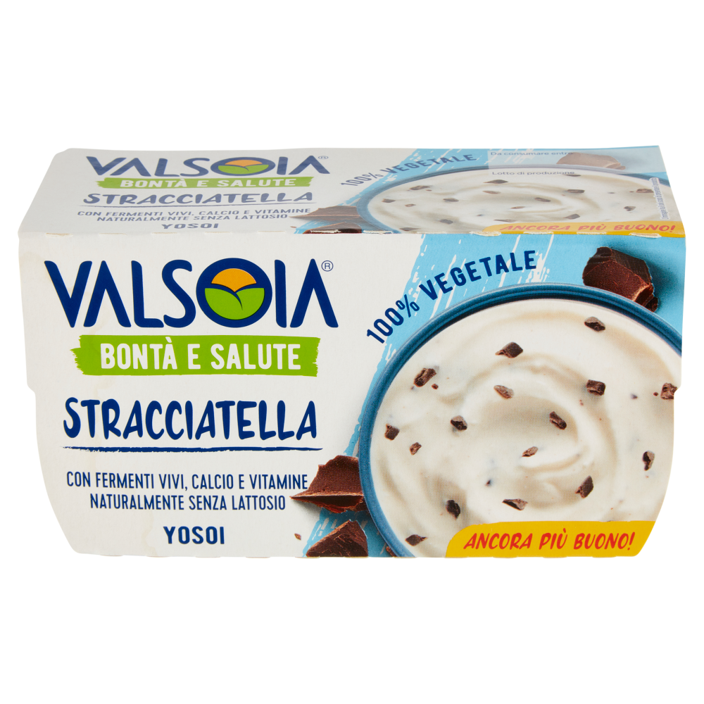 Valsoia Bontà e Salute Yosoi Stracciatella 2 x 125 g