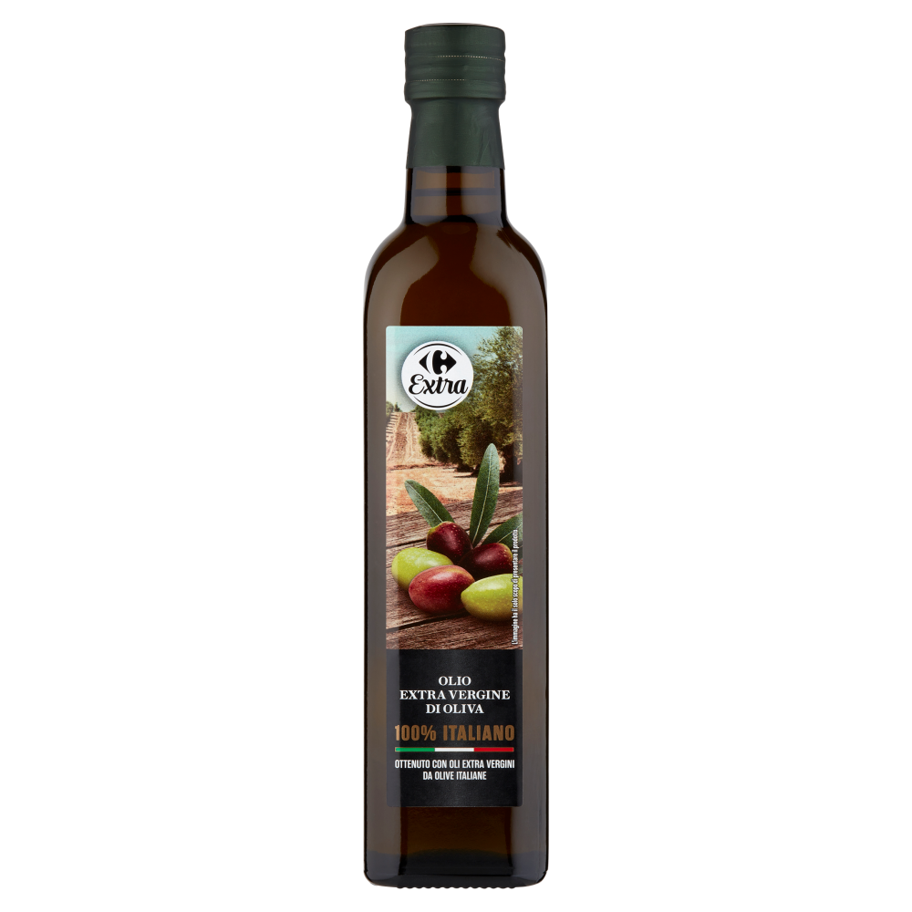 Carrefour Extra Olio Extra Vergine di Oliva 100% Italiano 500 ml