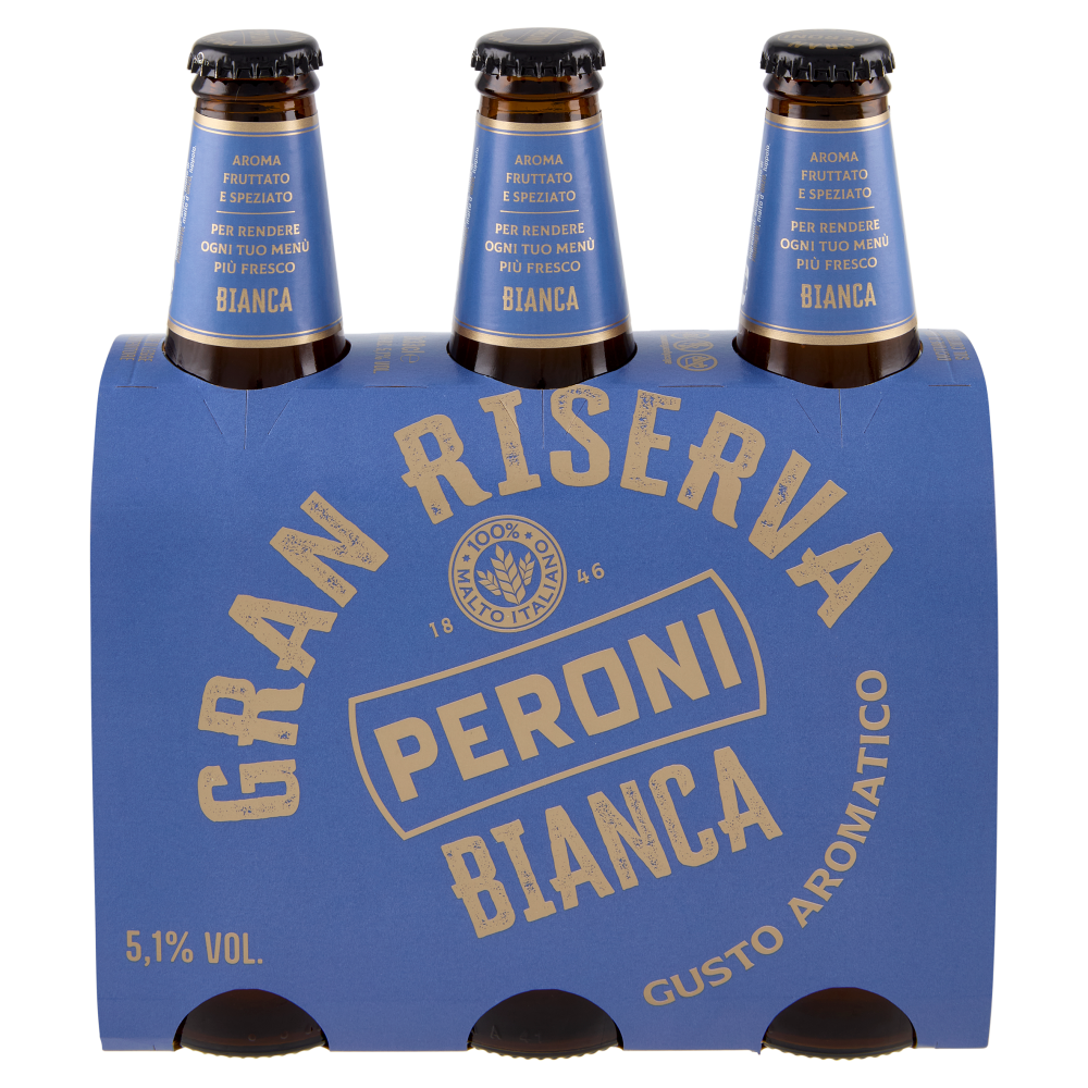 Peroni Gran Riserva Bianca Birra 3 x 33 cl