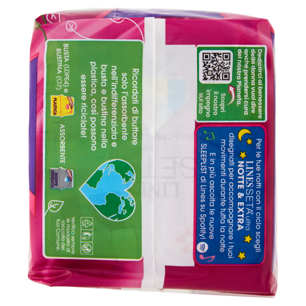 Lines Seta ultra Lady con ali 14 pz