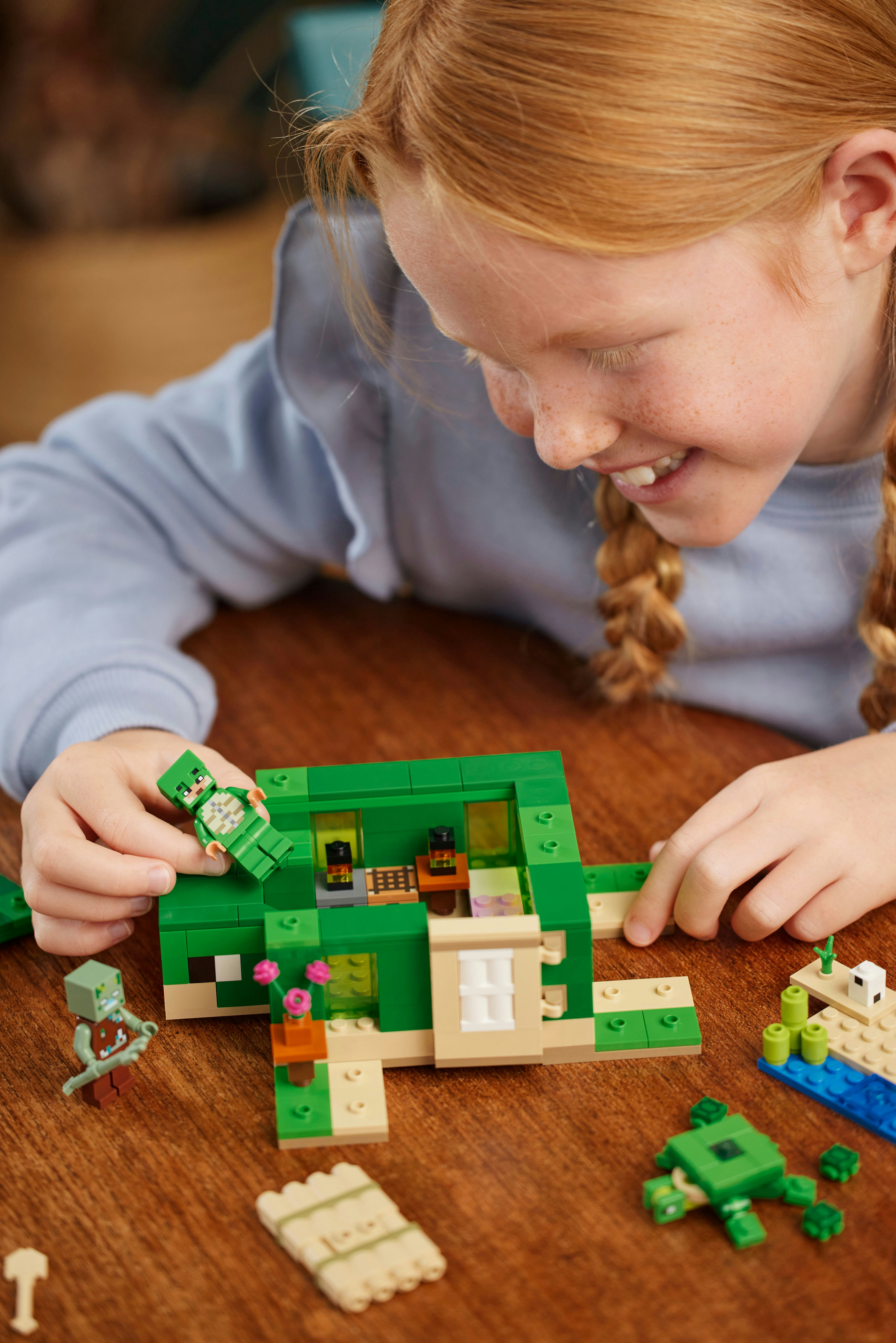 LEGO Minecraft Beach House della tartaruga