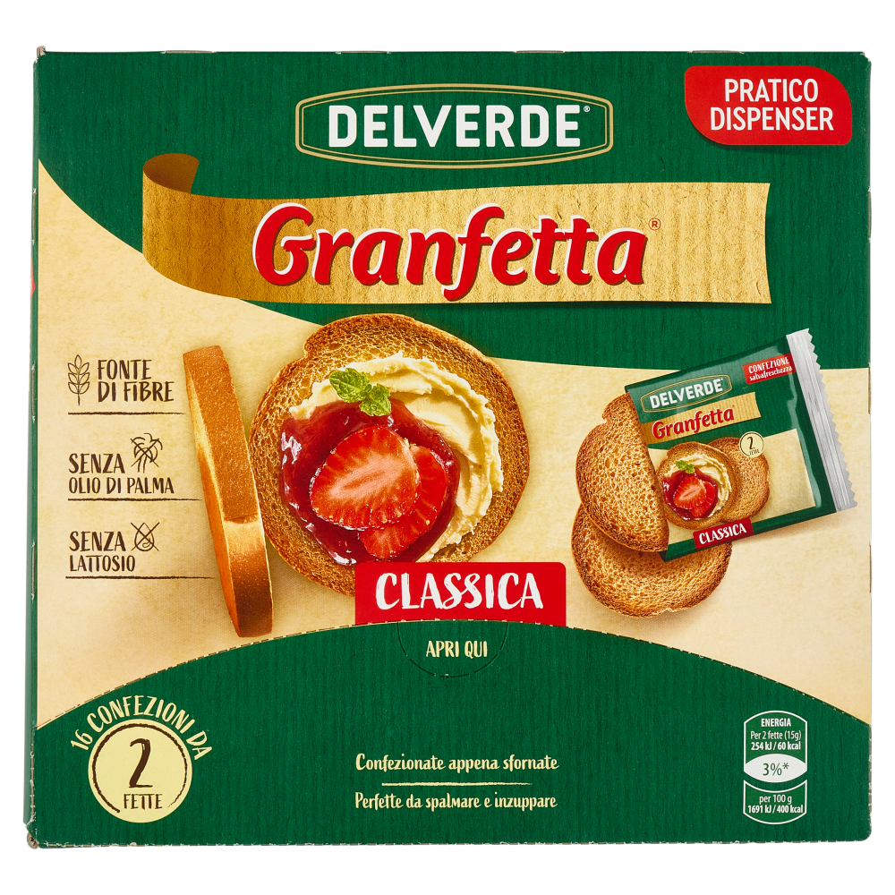 Delverde Granfetta Classica 16 x 15 g