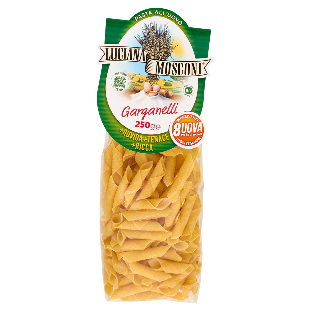 Luciana Mosconi Pasta all'Uovo Garganelli 250 g
