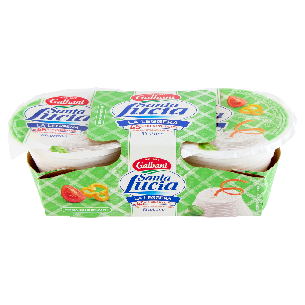 Galbani Santa Lucia Ricottina la Leggera 2 x 90 g