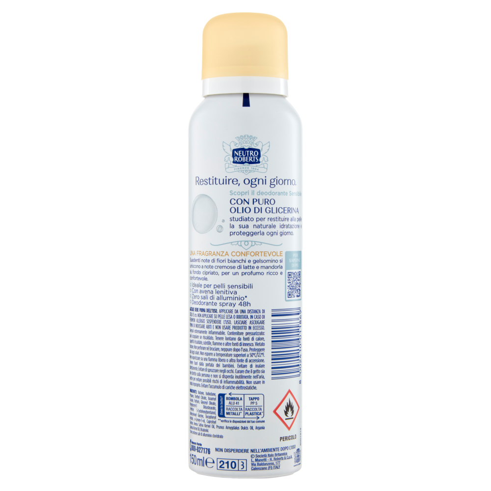Neutro Roberts Sensibile Avena e Latte 150 ml