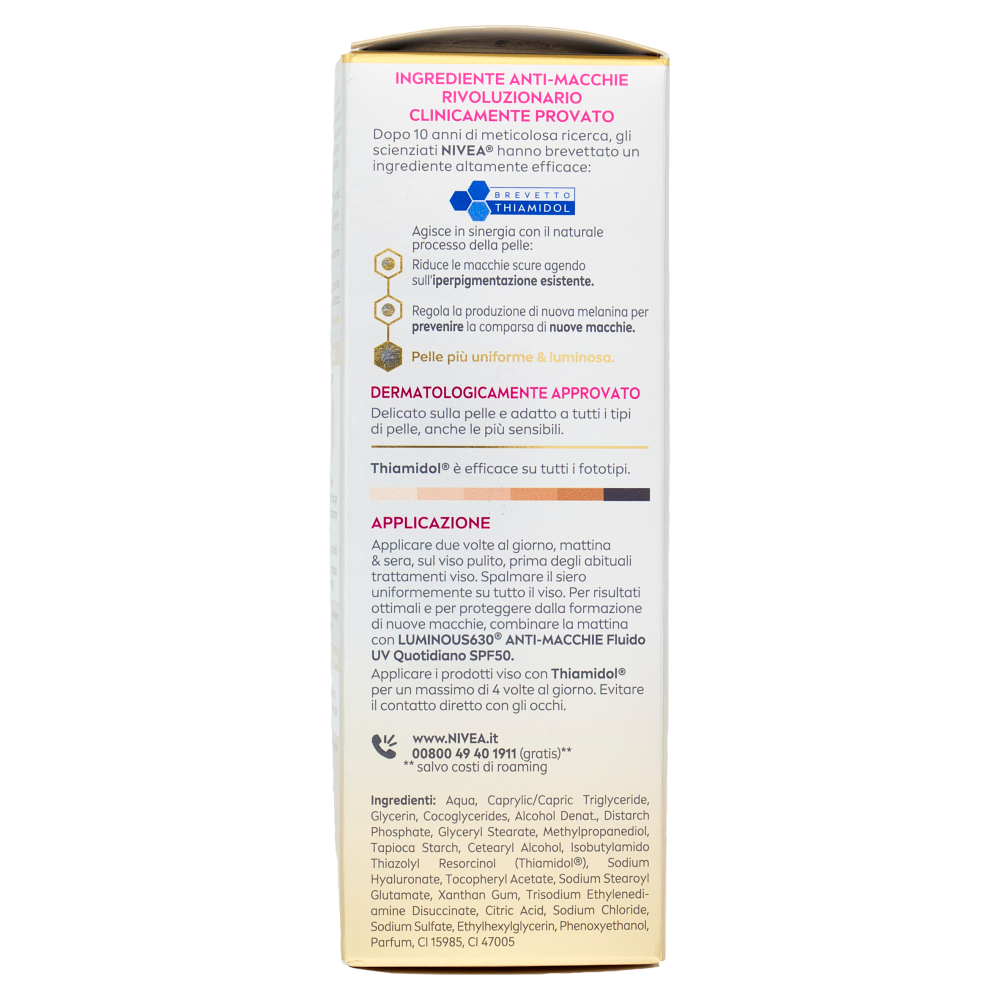 Nivea Luminous630 Anti-Macchie Siero Anti-Macchie Trattamento Avanzato 30 ml