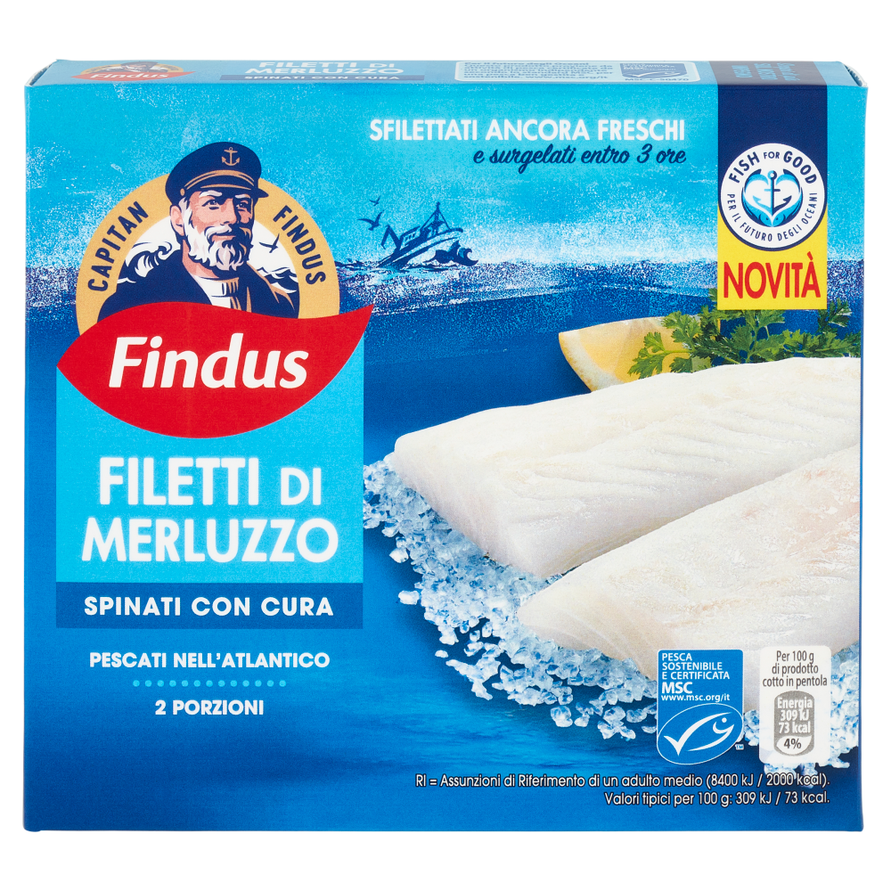 Capitan Findus Filetti di Merluzzo 200 g Carrefour