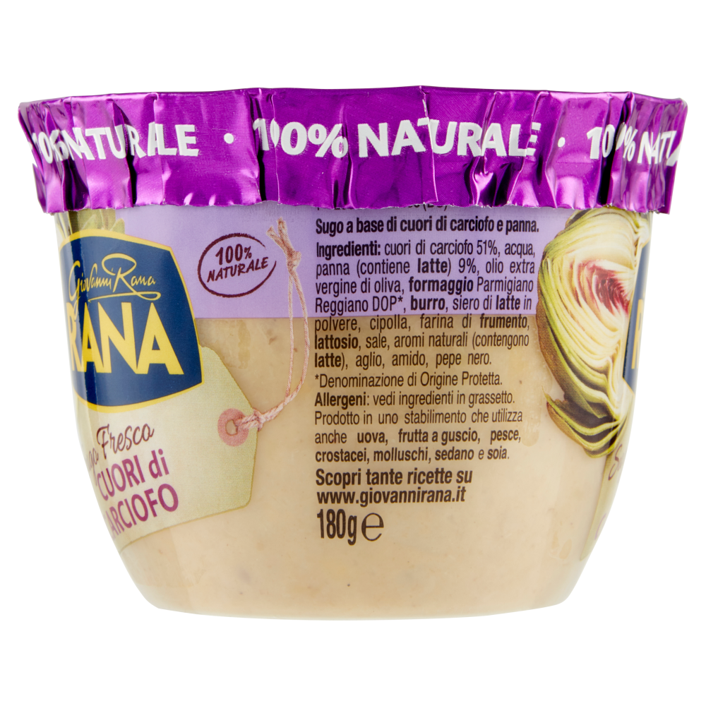Giovanni Rana Sugo Fresco Cuori di Carciofo 180 g