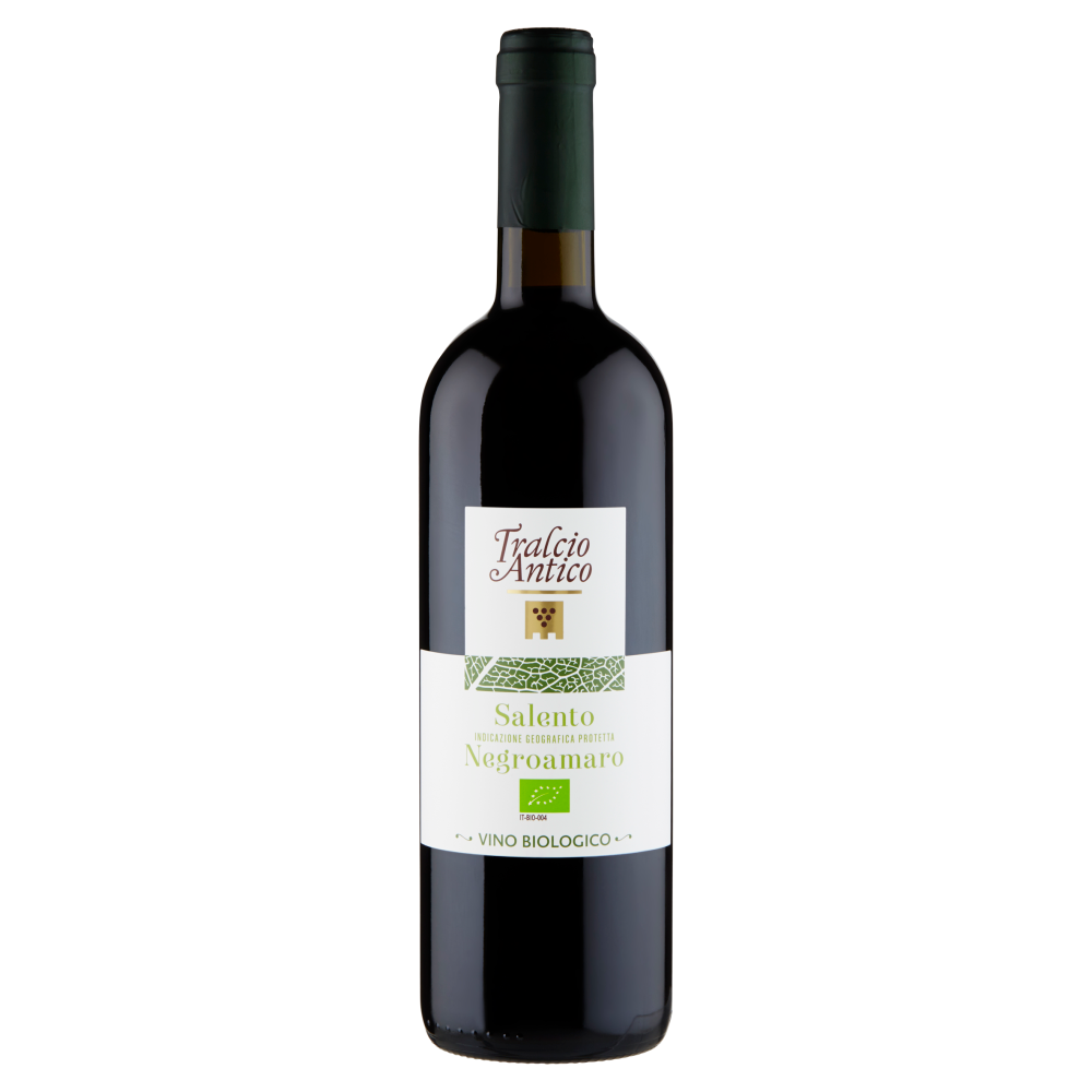 Tralcio Antico Salento IGP Negroamaro Vino Biologico 75 cl