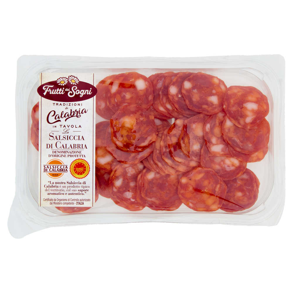 Frutti dei Sogni Tradizioni di Calabria in Tavola la Salsiccia di Calabria DOP 70 g