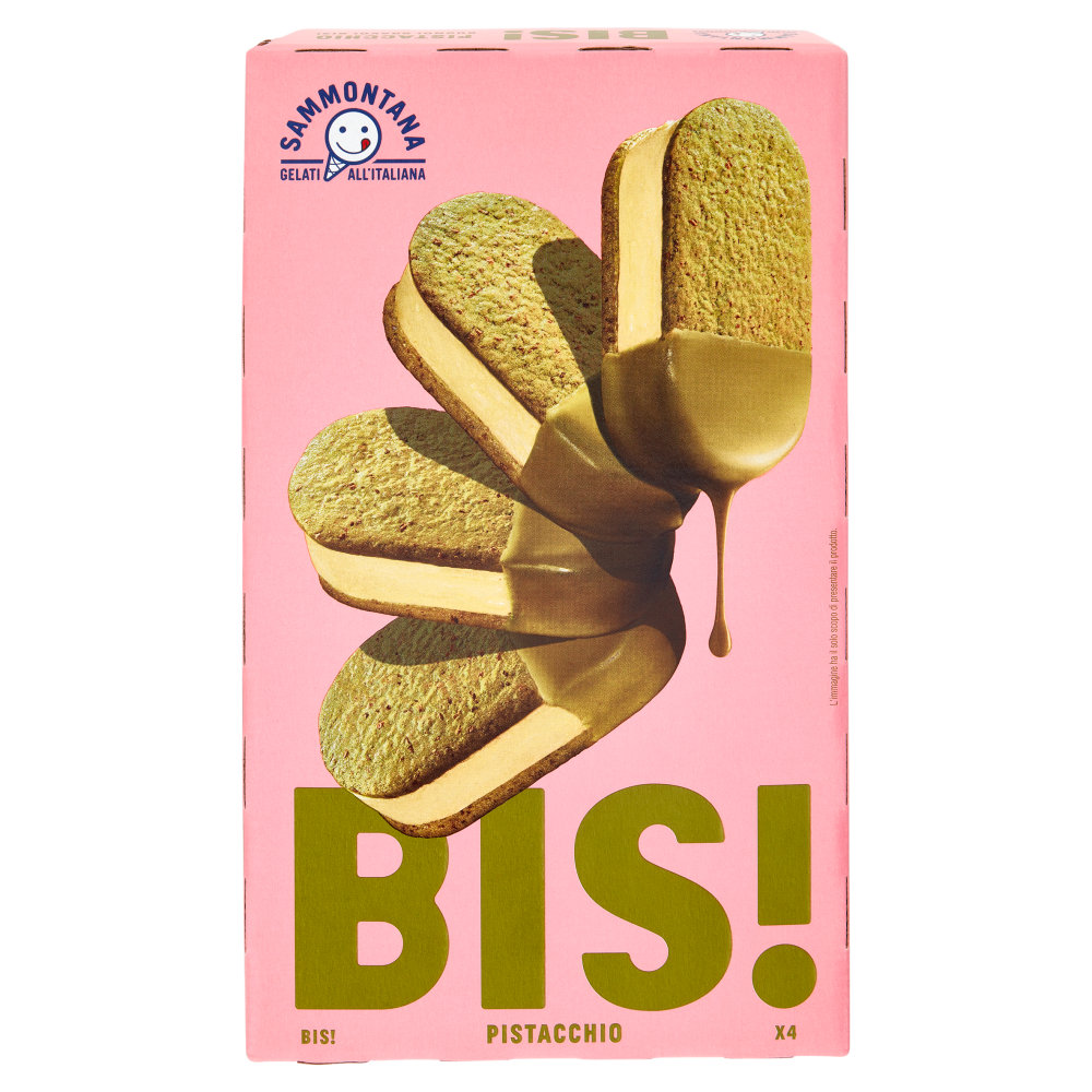Sammontana Bis! Pistacchio 4 x 50 g