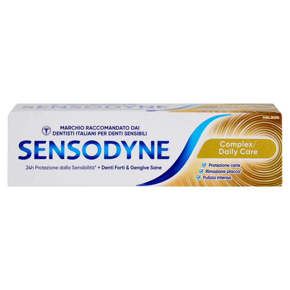 Sensodyne Dentifricio Complex Denti sensibili, Aiuta a controllare la formazione della placca, 75ml