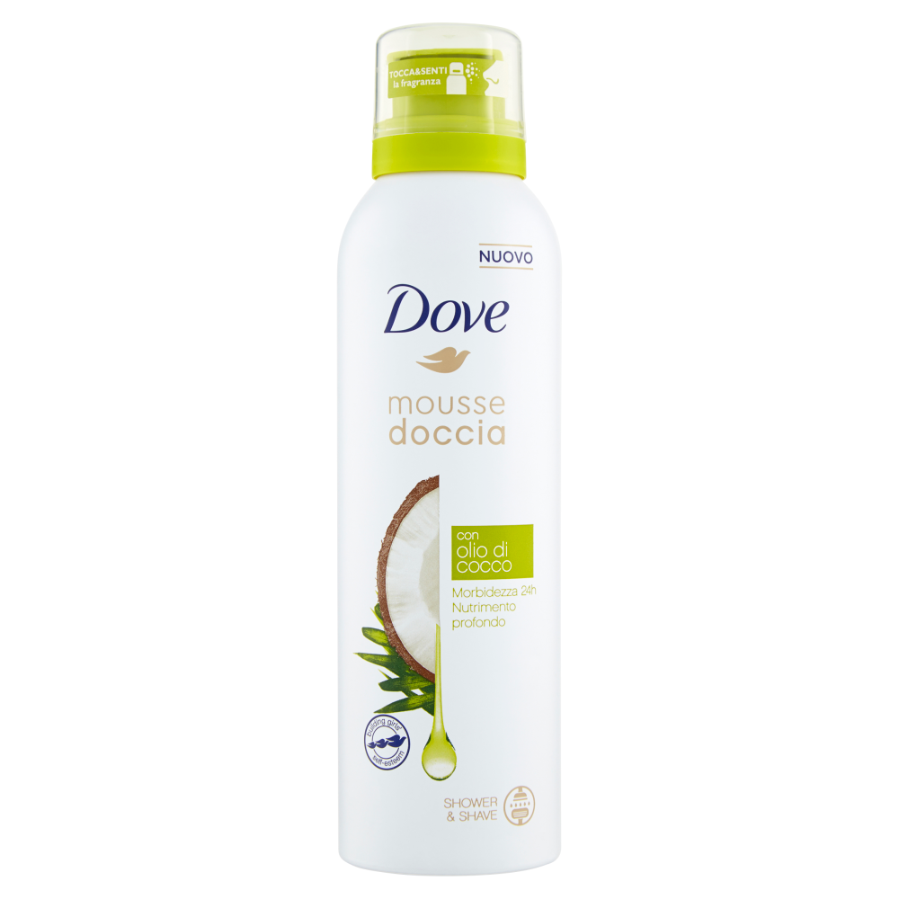 Dove mousse doccia con olio di cocco 200 ml