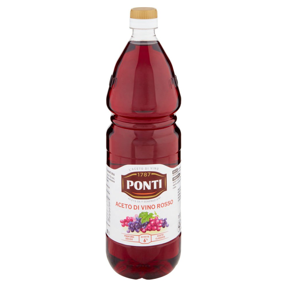 Ponti Aceto di Vino Rosso 1 l