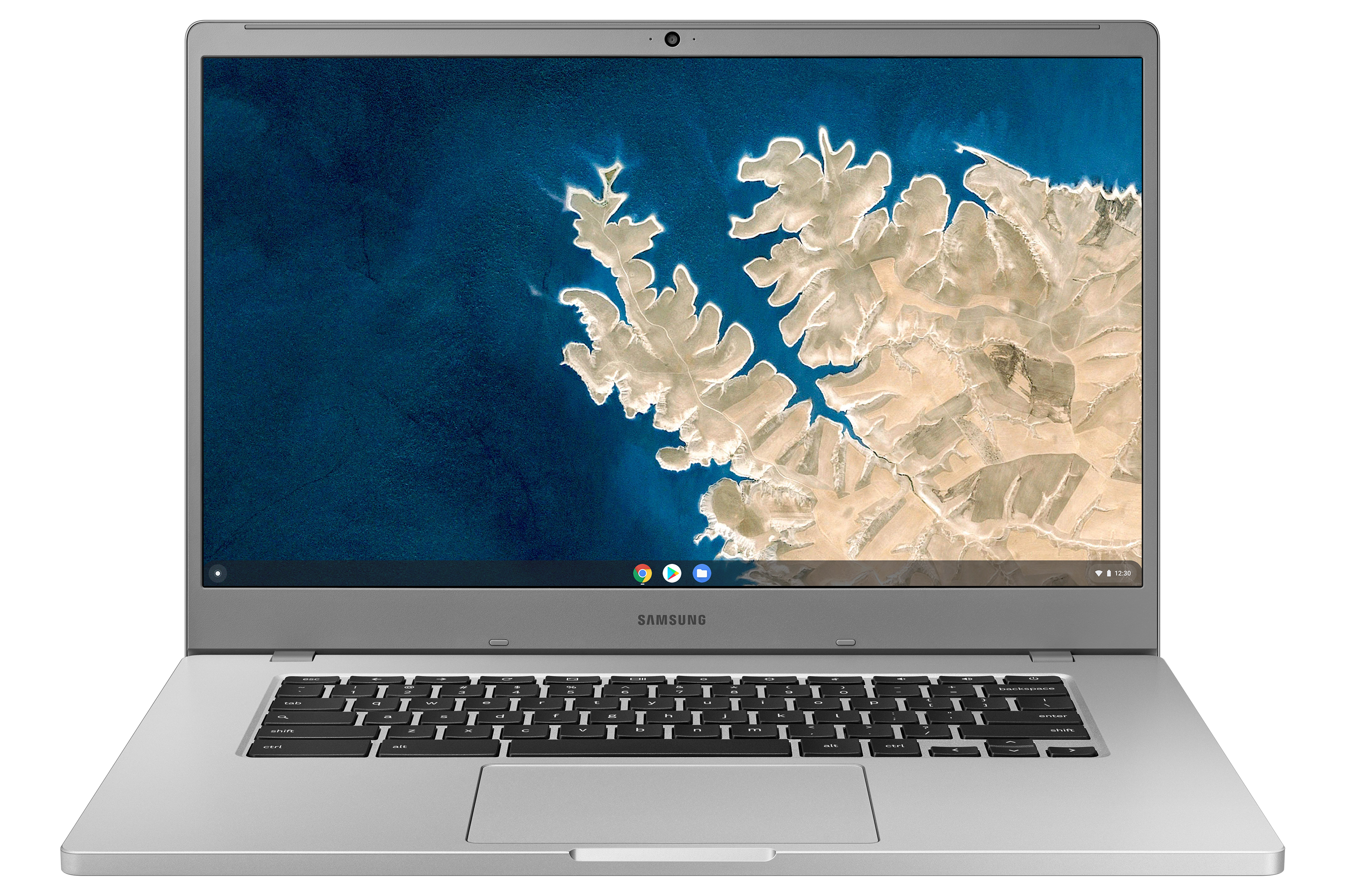 Samsung Chromebook 4+ Intel® Celeron® N4000 39,6 cm (15.6") Full HD 4 GB LPDDR4-SDRAM 64 GB eMMC Wi-Fi 5 (802.11ac) ChromeOS Argento