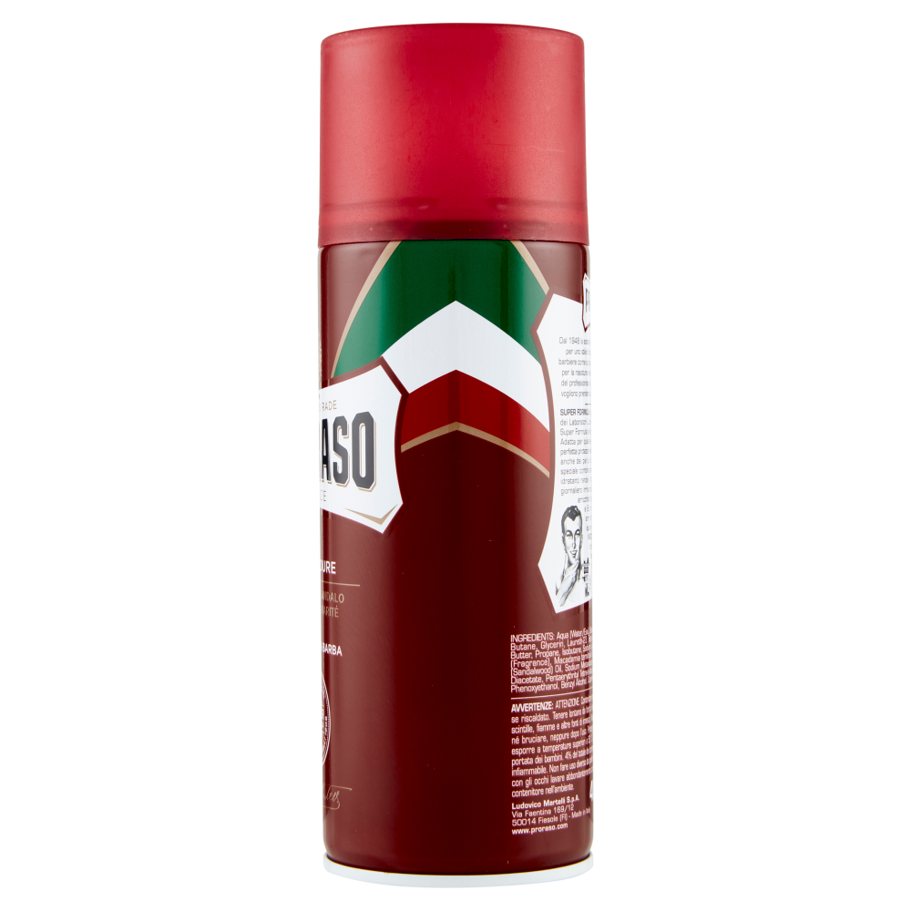 Proraso Schiuma da Barba Barbe Dure 400 ml
