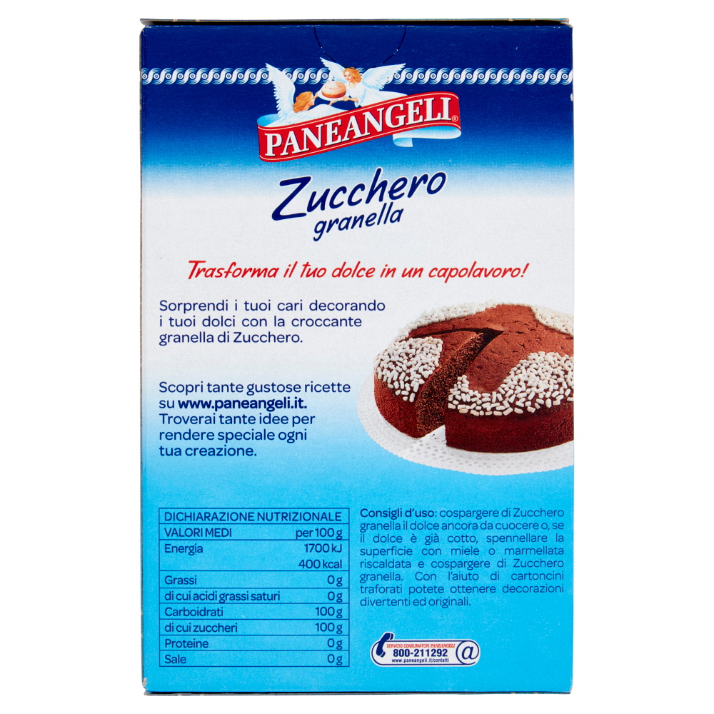 PANEANGELI decora con Zucchero granella 125 g