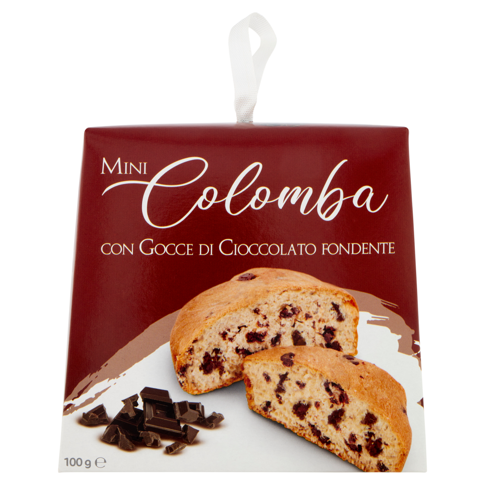 Maina Mini Colomba con Gocce di Cioccolato Fondente 100 g