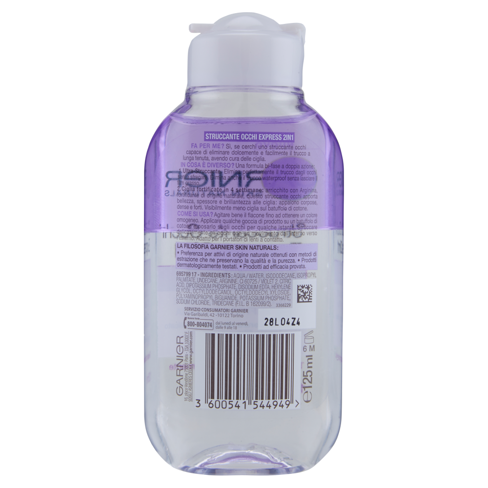 Garnier Struccante occhi express 2in1 125 ml
