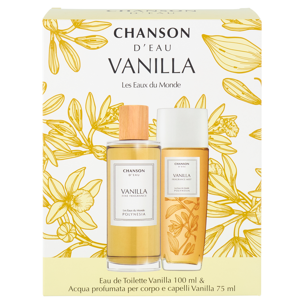 Chanson d'Eau Xmas25 Femminile Eau de Toilette 100 ml + Body Mist 75 ml Vanilla